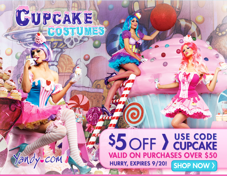Please display images to see these amazing deals! Yandy.com has all of the hottest sexy Halloween costumes for 2012. Over 2000 sexy adult costume ideas in stock, shipping from our warehouse almost as fast as you order it. When you need a costume you can count on Yandy to deliver!
