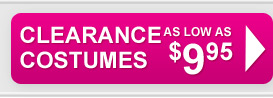 Clearance Costumes as low as $9.95