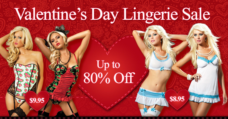 Valentine's Lingerie Sale