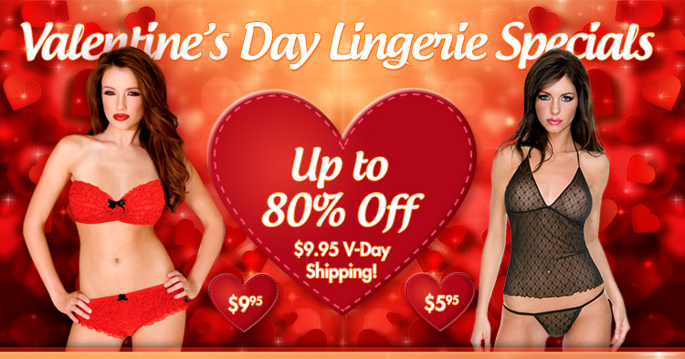 Valentine's Lingerie Sale