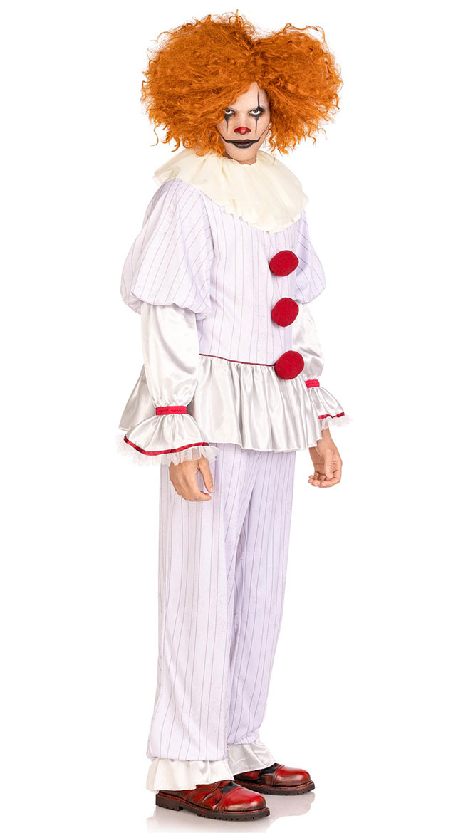 Men S Killer Clown Costume Men S Scary Clown Costume Yandy