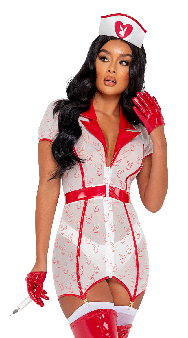 Playboy Sexy Nurse Costume Playboy Nurse Costume Yandy