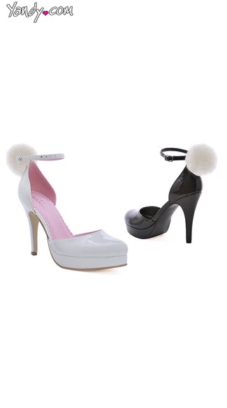 Playful Bunny Stiletto Pump, High Heel Shoes, Cheap Costume Shoes