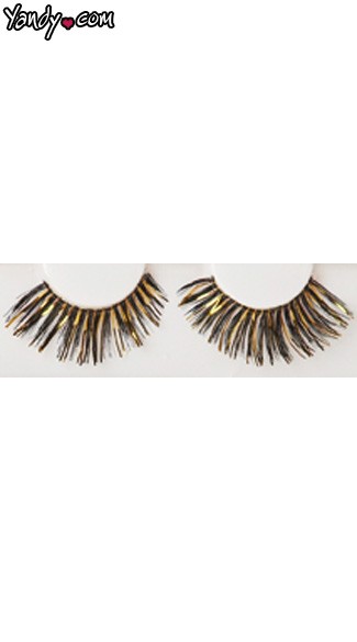 Golden Eyelashes