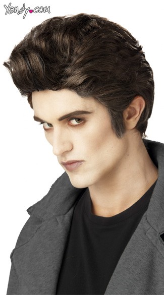 Love At First Bite Wig, Twilight Wig, Teen Vampire Wig
