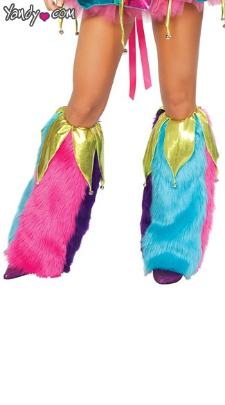 light up mardi gras leg warmers