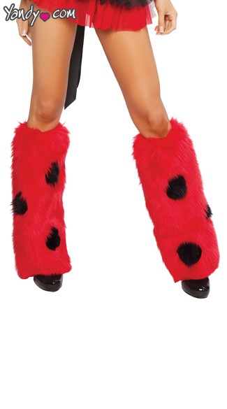 Lady Bug Legwarmers