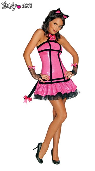 Pretty Kitty Costume, Sexy Kitty Costume, Adult Kitty Costume, Pretty Kitty Halloween Costume