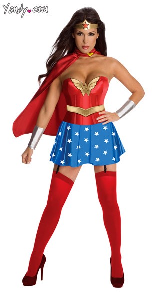 Wholesale Wonder Woman Costume Wonder Woman costume dress, cape, fabric headband, wristlets, belt, and DC Comics Wonder Woman Corset & Skirt Cosplay Costume. by DC Comics. $ $ 68 95 Prime. Some sizes are Prime eligible. out of 5 stars Product Features This costume resembles Wonder Woman's Dawn of .