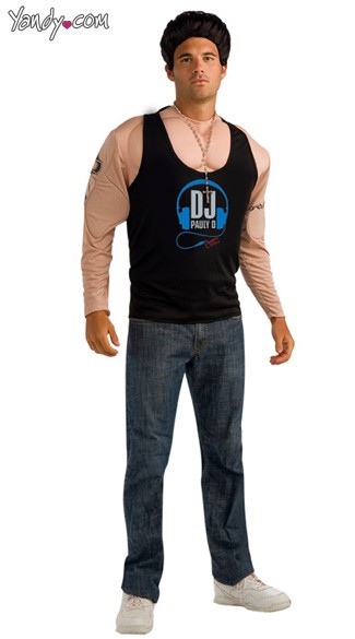 Deluxe Pauly D Costume, Jersey Shore Halloween Costumes
