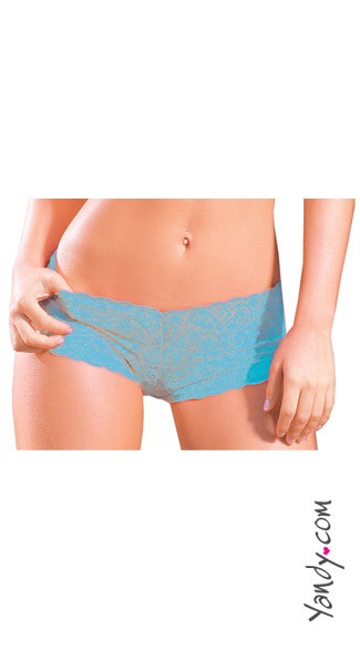 Stretch Lace Boy Short, Sexy Lace Panties, Colorful Lace Underwear