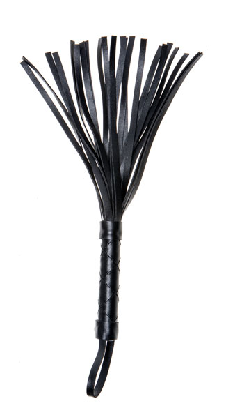 Quilted Mini Whip, Black Hand Whip, Mini Whip