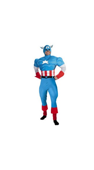 Men\'s Captain America Costume