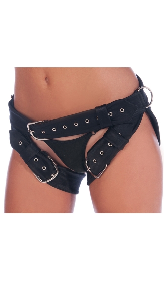 Strap Me Down Buckle Harness, Sexy Buckle Lingerie Harness, Waist Harness Lingerie Accessory