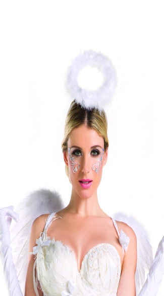 Girly Angel Halo, Pretty Angel Costume Accessories, Adult Costume Angel Halo