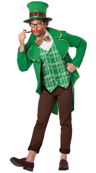 Men\'s Lucky Leprechaun Costume, Leprechaun Costume, St. Patrick\'s Day Costume