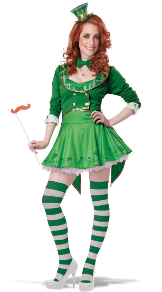 Sexy Lucky Charm Costume, Sexy Leprechaun Costume, Sexy St. Patrick\'s Day Costume