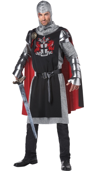 Men\'s Medieval Knight Costume, Men\'s Knight Costume, Men\'s Warrior Costume