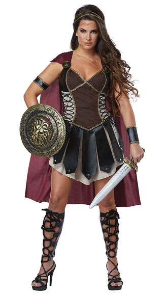 Glorious Gladiator Costume Sexy Warrior Costume 2922