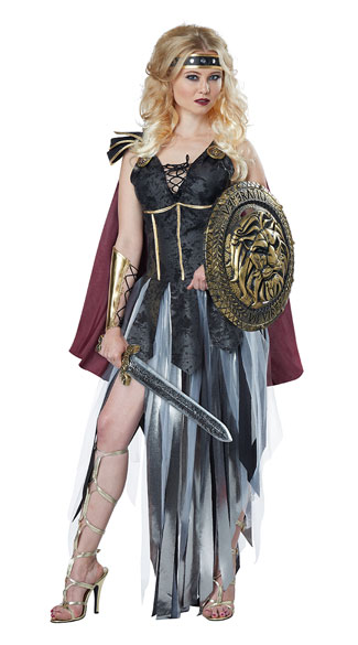 Glamorous Gladiator Costume, Sexy Gladiator Costume, Sexy Roman Costume
