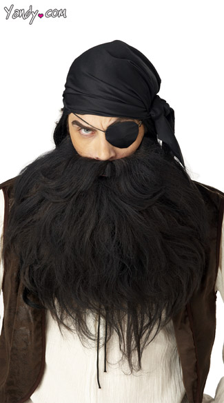 Pirate Beard Moustache, Pirate Costume Beard