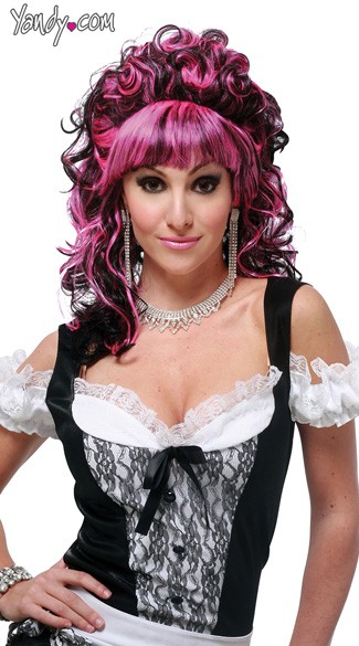 French Maid Pink Wig