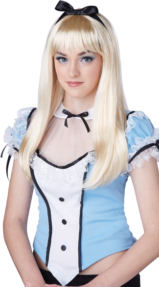 Wonderland Wig, Alice Wig, Alice in Wonderland Wig