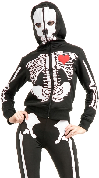 skeleton hoodie and joggers