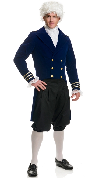 George Washington Costume, Men\'s Colonial Costume, Men\'s President Costume
