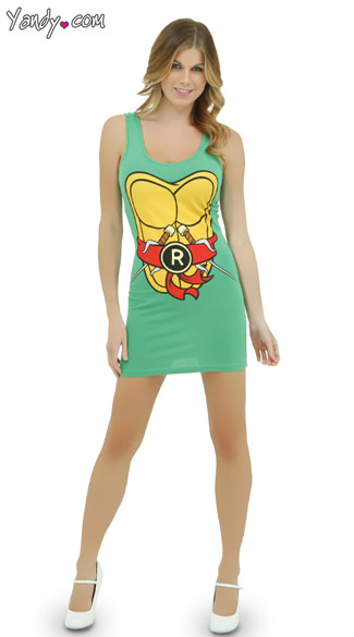 Raphael Teenage Mutant Ninja Turtle Tank Dress