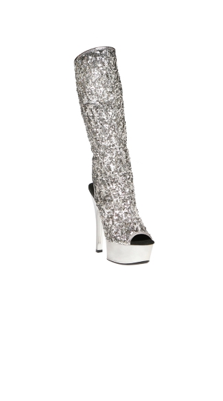 diamond bootie heels