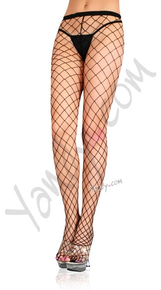 Diamond Net Pantyhose With Sexy 18