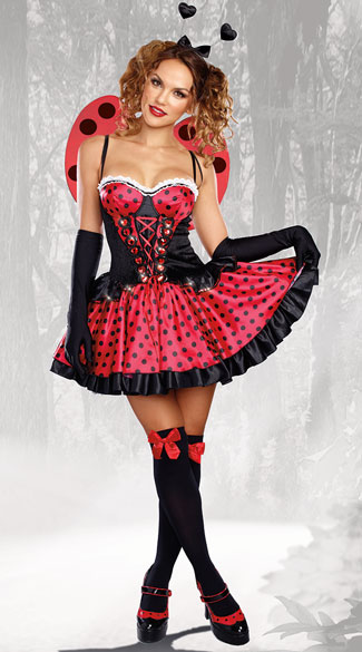 Love Bug Costume Sexy Ladybug Costume 2688