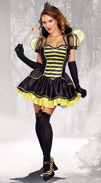 Queen Bee Costume Sexy Bee Costume 1154