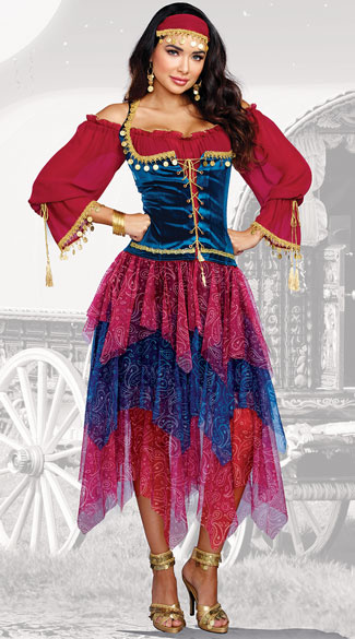 gypsy themed party outfits