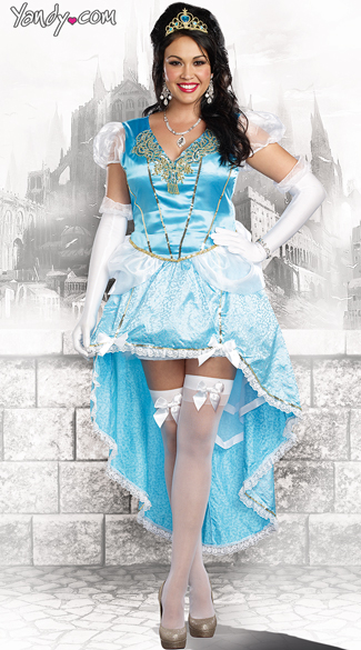 Plus Size Blue Princess Costume, Plus Size Cinderella Costume, Plus Size Princess Costume