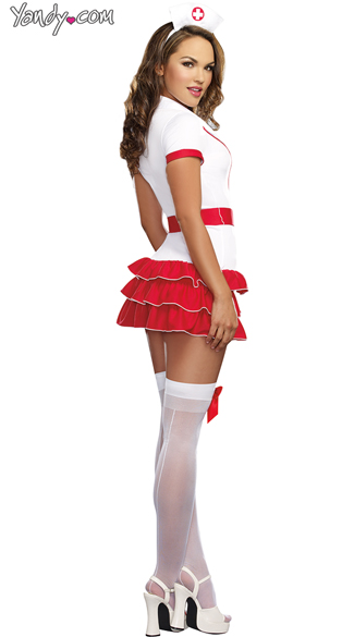 Hospital Hottie Costume Hot Nurse Costume Nurse Uniform Costume
