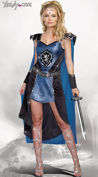 Sexy King Slayer Costume, Sexy Medieval Costume, Sexy Knight Costume