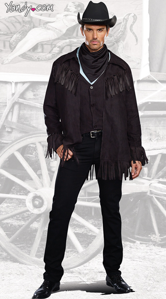 Buck Wild Cowbowy Costume, Wild Cowboy Costume, Fringe Cowboy Costume