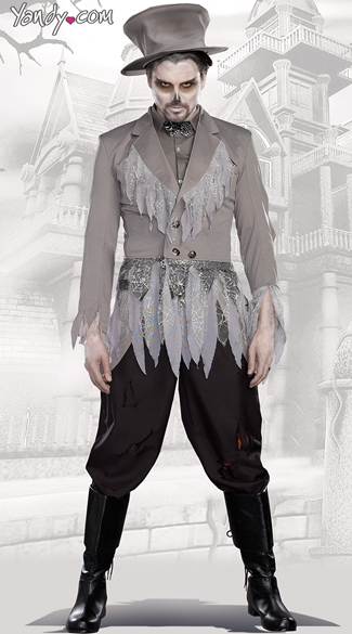 Groom Of Doom Costume, Zombie Groom Costumes, Ghostly Groom Costume