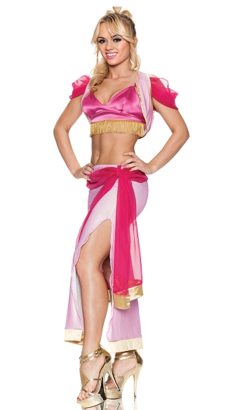 Three Wishes Genie Costume, Genie Halloween Costume, Genie Outfits