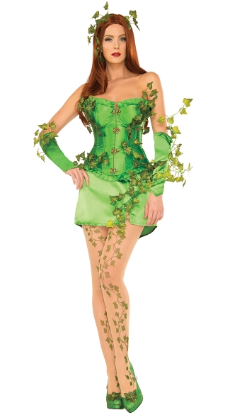 Deluxe Intoxicating Ivy Costume, Sexy Ivy Maiden Costume, Ivy Villain Costume