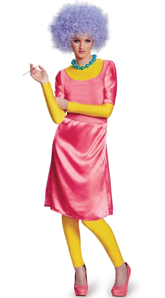 Deluxe Simpson\'s Patty Costume, Patty Deluxe Adult, Simpson\'s Patty Halloween Costume