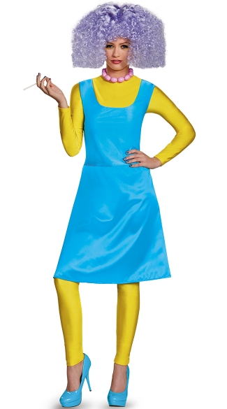 Deluxe Simpson\'s Selma Costume, Selma Deluxe Adult, Simpson\'s Selma Halloween Costume