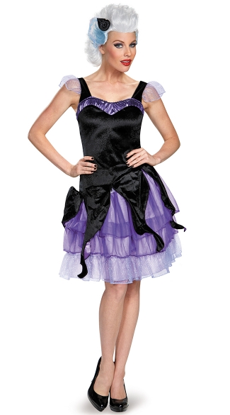 Sexy Ursula Costume, Sexy Villain Costume, Sexy Disney Costume