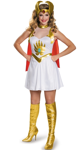 Sexy She-Ra Costume, She Ra Halloween Costume, Princess Adora Costume