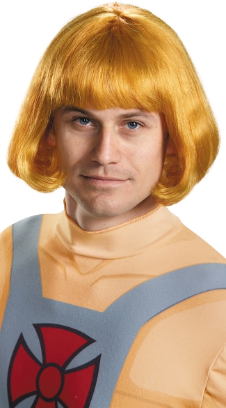 He-Man Wig, Orange Character Wig, Heman Costume Wig