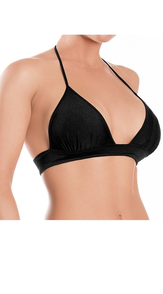 Thick Band Halter Top, String Halter Top, Tie Back Top