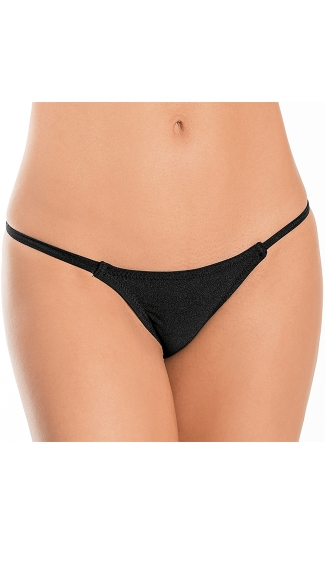 String Bottom With Ruched Back, String Side Bikini Panty