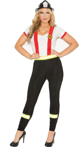 Light My Fire Hero Costume Sexy Firefighter Costume For